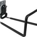 Rubbermaid Garage FastTrack Hose Hook Satin Nickel Wall Mounted Storage System Holds up to 50 pounds for Home/Garage