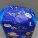 MED PRIDE Maximum Absorbency Adult Briefs for Incontinence with Refastenable Tabs - Ultra-Absorbent Adult Diapers for Men & Women- Bladder Control Unisex Disposable Underwear (Large - Bag of 12)