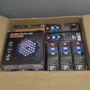 12 Packs 36 LED Stage Lights RGB LED Par Lights 7 Channels DJ Uplights for Events with Sound Activated Remote Control & DMX Uplighting for Events Party Club Wedding Christmas Holiday Disco