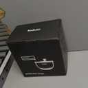 Stainless Steel Salad Spinner, 4.8 Qt Vegetable Washer, BPA-Free Lettuce Dryer with Crank Design, Dishwasher Safe, Non-Slip Base - Transparent Lid