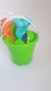 Beach Sand with Bright Colors Lightweight Plastic Sand Buckets and Molds for Outdoor Play and Coordination Development Suitable for Compact Design Random Color