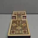 Wooden Royal Game of UR,Ancient Strategy Board Game for 2 Players,Beautifully Designed Board with Storage Drawers,Over 4500 Years Old (Orange)