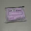 Fanuerg Women's Twist Front High Waisted Bikini Swimsuit Drawstring Tie Side Bottom Two Piece Bathing Suit (Large, Purple)