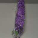 12pcs Artificial Wisteria Flowers 3.6 Feet/Piece Purple Dense Artificial Fake Wisteria Vine Ratta Hanging Garland Silk Flowers String Home Party Wedding Decor（Purple-Dense）
