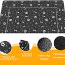 Dog Playpen Bottom for 36" Inch Pet Playpen with 4 Panels, Dog Crate Bottom Pet Tent Puppy Play Pen Bottom, Ideal for Indoor/Outdoor Use. Note: Playpen Not Included (Black)