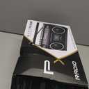 Cassette Player Boombox with Bluetooth, AM/FM/SW Radio & Record to USB, 24W Stereo Sound, 4 Power Modes, Portable Retro Stereo for Indoor Outdoor, Classic Black