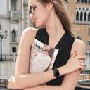 6 Pack Sport Bands Compatible with Apple Watch Bands 38mm 40mm 41mm 42mm 44mm 45mm 46mm 49mm for Women Men, Soft Wristband Silicone Sport Strap for iWatch Bands Series 11 10 9 8 7 6 5 4 3 2 1 Ultra SE (Black/ Starlight/ Pink Sand/ Milk Tea/ Smoke Violet/ Succulent)