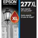 EPSON 277 Claria Photo HD Ink High Capacity Photo Black Cartridge (T277XL120-S) Works with Expression Photo XP-850, XP-860, XP-950, XP-960, XP-970