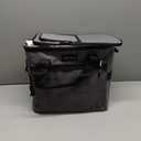 Large Cooler Tote Bag w/Zipper Insulated 40 CAN in BLACK