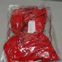 2 Pack Red Christmas Bows Outdoor Decorations,12x20 Large Velvet Wreath Bow with Glitter String Gold Edge for Xmas Tree Topper Home Front Door Decor