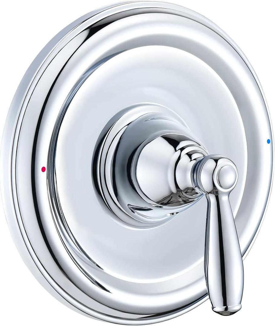 Pressure Balancing Tub and Shower Trim Kit, Compatible with Moen Posi-Temp Valve, Chrome