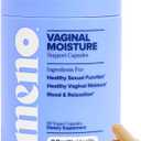 MENO Vaginal Moisture Support Capsules OBGYN-Formulated to Support Healthy Vaginal Moisture, Mood & Relaxation Hormone-Free Supplements with Maca Root & Fenugreek Seed Extract 30 Servings
