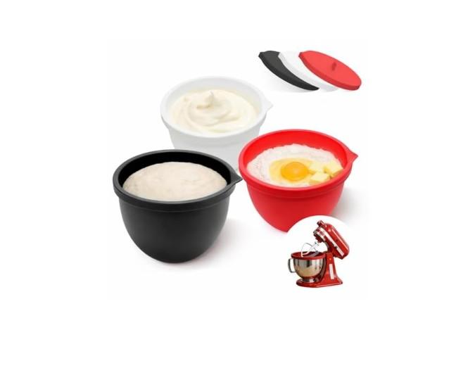 Silicone Liners For Kitchen Aid 5 Quart Tilt  Head Blender  Odorless Thicker Heat Cold Resistant And Non Stick