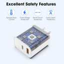iPhone 17 16 15 Charger Fast Charging, 20W USB C Wall Charger Block with 6ft Type C to USB C Cable Cord for Apple iPhone 17/17 Pro/17 Pro Max/17 Air/16/16 Plus/16 Pro Max/15/15 Pro Max/iPad Pro/Mini