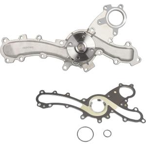 IRONTREE AW6047 Professional Water Pump Kit with Gasket Compatible with 2005-2018 Toyota Avalon Camry Highlander Venza RAV4 Sienna, 2007-2018 Lexus ES350 RX350 RX450H, 3.5L V6 Engine, OE Replacement