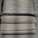 100% Blackout Shield Blackout Curtains for Bedroom 84 Inches Long, Back Tab/Rod Pocket Living Room Drapes, Thermal Insulated Blackout Curtains 2 Panels Set, 50" W x 84" L, Cream