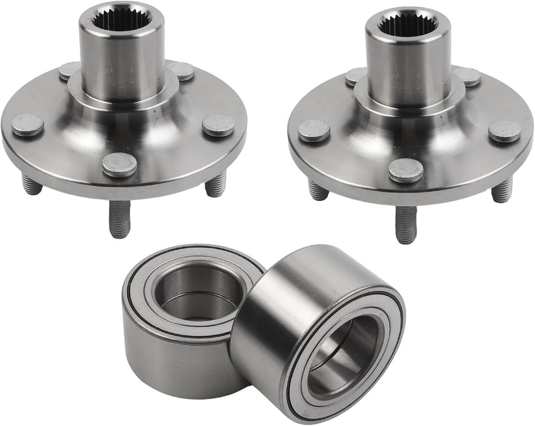 Set of 2 Front Wheel Hub and Bearing Kit Compatible with 2012-2018 Ford Focus 2013-2018 Ford C-Max 2.0L L4 HUB81 510110 NT510110 WH188