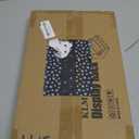 KLM Liquor Bottle Display Shelf, Coffee Syrup Rack Organizer, 3 Step Countertop Liquor Wine Rack, mini bar,liquor cabinet, Home Retro Bar Shelf Stand for Liquor Whiskey, Spirits