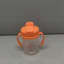 Dr. Brown's Milestones Baby's First Straw Cup, Training Cup with Weighted Straw, 9 oz/270 mL, BPA-free, 6m+, Coral, 1-Pack