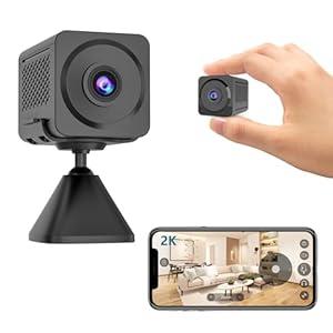 VSTARCAM Security Camera, 2K UHD, Built-in Battery, Low-Light Full-Color Night Vision, Motion Detection, Siren, 2-Way Audio, Remote Viewing, Cloud & SD Card Storage (up to 256GB)