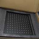 Shower Faucet Set Bathroom Square Rain Shower Head and Handle Set, Wall Mounted Shower Fixtures, Full Metal Trim Repair Kit 10 inch Brushed Nickel (With Shower Valve)