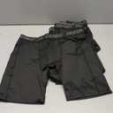 Mens Compression Shorts Sports Running Tights Underwear Athletic Workout Spandex Base Layer Short Biker Basketball, 4 Pack, XL