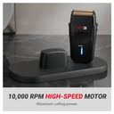 BaBylissPRO Barberology Double Foil Shaver FXX3SB FX3 Professional High-Speed Electric Shaver