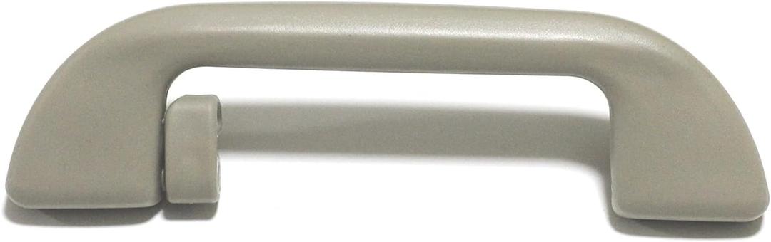 Auto Roof Pull Handle Grab Rail Grey with Hook LH=RH Universal for Honda for Accord,Civic,Insight,Clarity, CRV, HRVRidgeline, Pilot, Passport (Light Beige, 1Pcs)