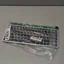 TECKNET Bluetooth Keyboard Rechargeable, 4-Device (2.4G+3BT) Wireless Keyboard, Ultra-Slim Quiet Typing, 14 Hotkeys Computer Keyboard for PC/ Laptop/ Smart TV/ Tablet/ iPad