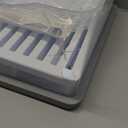 Upgrade Bread Slicer for Homemade Bread with Bread Box, Bread Slicing Guide Adjustable Width, Foldable and Compact Cutting Guide with Crumb Tray, Suitability for Homemade Bread, Bagels,Cakes