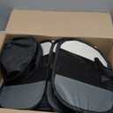 Love's cabin Pet Puppy Dog Playpen, Small Dog Tent Crates Cage Indoor/Outdoor, Portable Playpen for Cat, Foldable Pop Up Dog Kennel Playpen with Carring Case, Removable Zipper Top, Grey (Small:25*25*17inch, Gray)