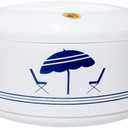 Cello Chef 1500 Deluxe Insulated Hot-Pot Casserole Warmer & Cooler, 1250 ml Capacity (White)