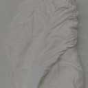 RIMELA White Bed Skirt Queen Size 18 Inch Drop, Elastic Bed Skirting for Bed Base and Frame, Bedding Dust Ruffle Easy to Install, Lightweight Comforter Set with Wrap Around Adjustable Bedskirt