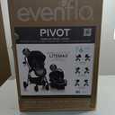 Evenflo Pivot Modular Travel System with LiteMax Infant Car Seat (Casual Gray)