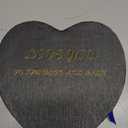 Preserved Roses Heart Shape Box Valentines Day Gifts for Her Mothers Day Forever Flowers (Blue, 16 Roses)