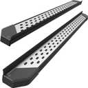AUTOSAVER88 Running Boards Compatible with 2016-2022 Honda Pilot SUV Aluminum Side Step Nerf Bars Step Rails Sport Utility 4-Door Truck Pickup Rock Panel Off Road Exterior Accessories, Black