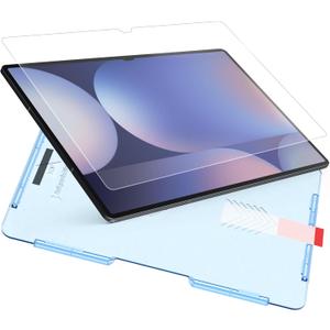 KCT Nano-Texture Glass Screen Protector Compatible with Samsung Galaxy Tab S10 Ultra /S9 Ultra / S8 Ultra 14.6 Inch,Touch Like Silk, Auto-Alignment Tool, Matte Tempered Glass