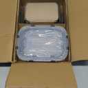 KOMUEE 4 Pack 52oz+22oz Large Glass Food Storage Containers Set with Airtight Lids, BPA-Free & Leak Proof, Ideal for Meal Prep, Freezer, Microwave, Oven and Dishwasher Safe