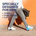 Dr. Scholls Extra Comfort Support Insoles Men, Size 8-14, 1 Pair: All-Day Comfort Shoe Inserts with Massaging Gel for Big & Tall Men, 200lbs+, Wide Feet - Arch Support Inserts for Men, Trim to Fit