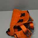 ICEFANG GN3 Tactical Dog Harness with 6X Buckle,Dog Molle Vest with Handle,3/4 Body, Hook and Loop Panel for ID Patch,No Pulling Front Clip (S (Neck 14"-18"; Chest 22"-27"), Safety Orange)