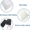 50 Sheets Extra Heavy Weight Black Cardstock Paper, 130 lb/350GSM A4 Cover Card Stock, Thick Black Construction Paper for Scrapbooking, DIY Cards Making, Arts and Crafts