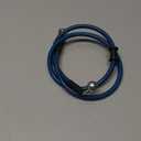 Motoforti Universal 140cm 55.12" Motorcycle Brake Clutch Oil Hose Line Pipe Hydraulic Reinforced Stainless Steel Braided Blue