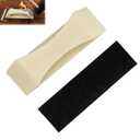 2pcs Floor Gap Fixer Tool Kit, Includes Trapezoidal Tapping Block with Washable Adhesive Pads for Plank Grabber Fix Pro Laminate Vinyl and Hardwood Flooring Gap Repair