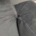 Reading Pillow for Sitting in Bed Adult, Back Pillow for Bed Sitting up, Backrest Pillow with Arms, Back Support Pillows for Gaming Lounging Watching TV, Medium 19" Grey