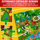 QUOKKA 100 Piece Puzzles for Kids Ages 6-8 Intricately Illustrated Forest Animals Puzzle for Kids Ages 8-10 Educational Busyland Game Packed with Visual Details for Boys and Girls