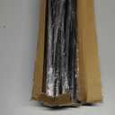 Matte Black Shower Curtain Rod,1 Inch Diameter Stainless Steel Adjustable Spring Tension Rods 32 to 80",with Holders,Anti-Slip,Curtain Rods No Drilling(1 Pack)