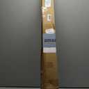 MEXAU Black Shower Curtain Rod 40-113 Inch