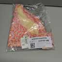 Amazon Essentials Women's Side Tab Bikini Swimsuit Bottom (X-Large, Pale Peach Micro Floral)