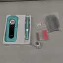 Electric Nail Drill Professional, 45000RPM Cordless Electric Nail File for Acrylic Gel Nails, Professional Nail Drill Manicure Pedicure Polishing Shape Tools for Home Salon (Pea Green)