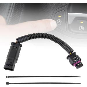 NuIth Auto Start Stop Deactivating Wire for 2019-2023 Chevy Equinox Malibu Cruze/2019-2022 Cadillac CT6 XT4 XT5 XT6 19-23 Buick Enclave Encore Vehicle Auto Stop Start Eliminator Harness Plug